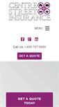 Mobile Screenshot of centrestreetinsurance.ca